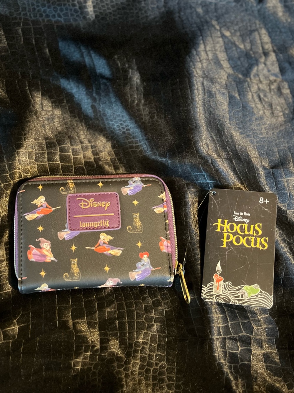 Loungefly Disney Hocus Pocus Sanderson Sisters Mini Zipper Wallet new with tags
